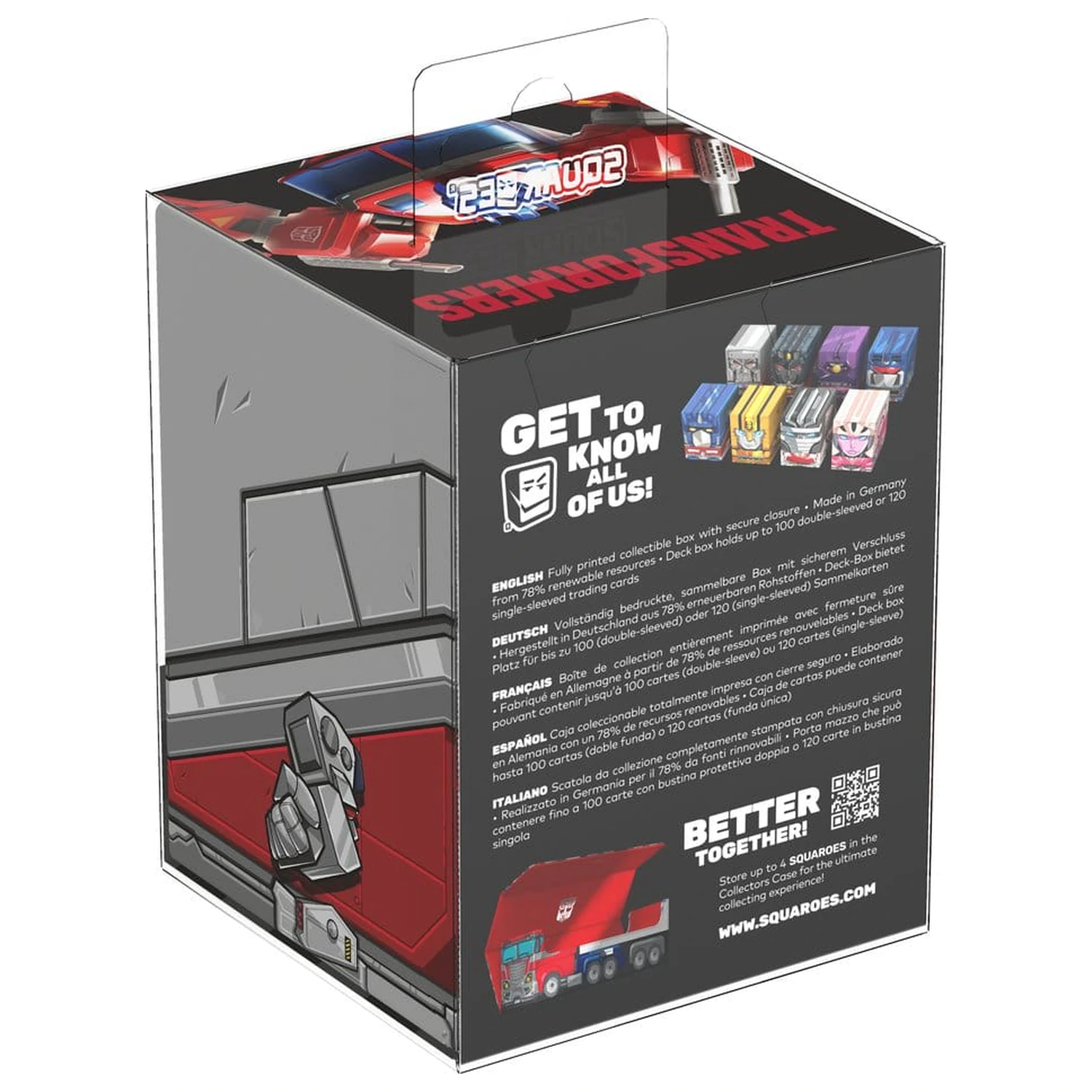 Squaroes Squaroe Transformers TR005 - Megatron Produktfoto