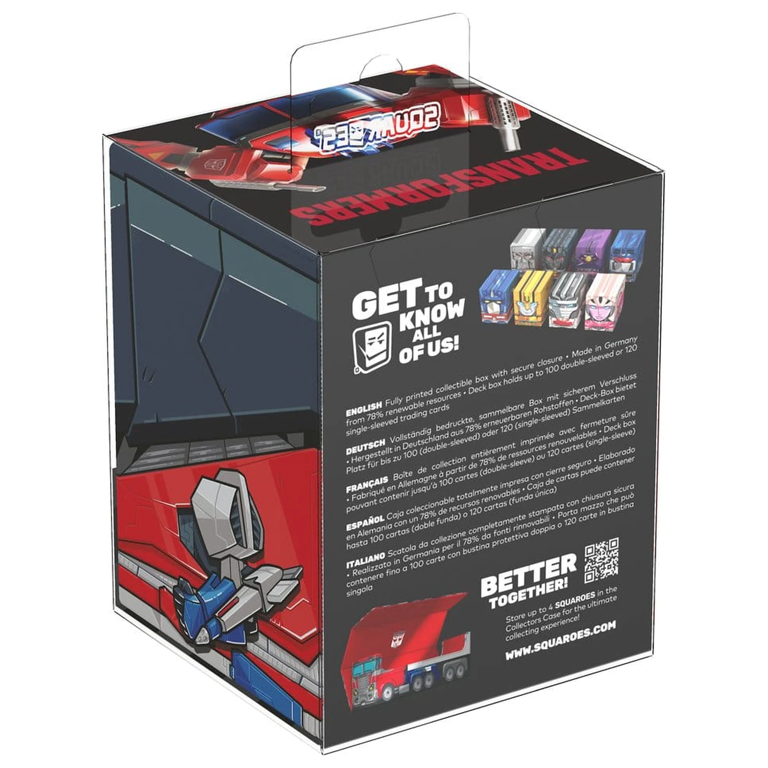 Squaroes Squaroe Transformers TR006 - Starscream Produktfoto