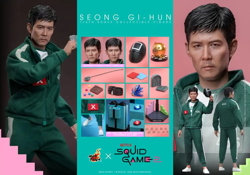 Squid Game 2 Actionfigur 1/6 Seong Gi-hun 30 cm Produktfoto