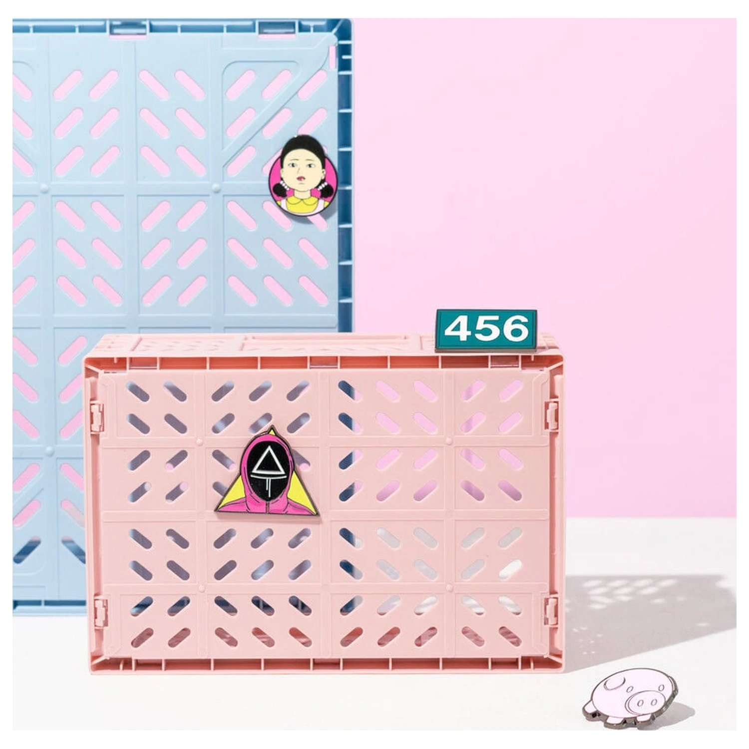 Squid Game Set mit 4 Pins Produktfoto