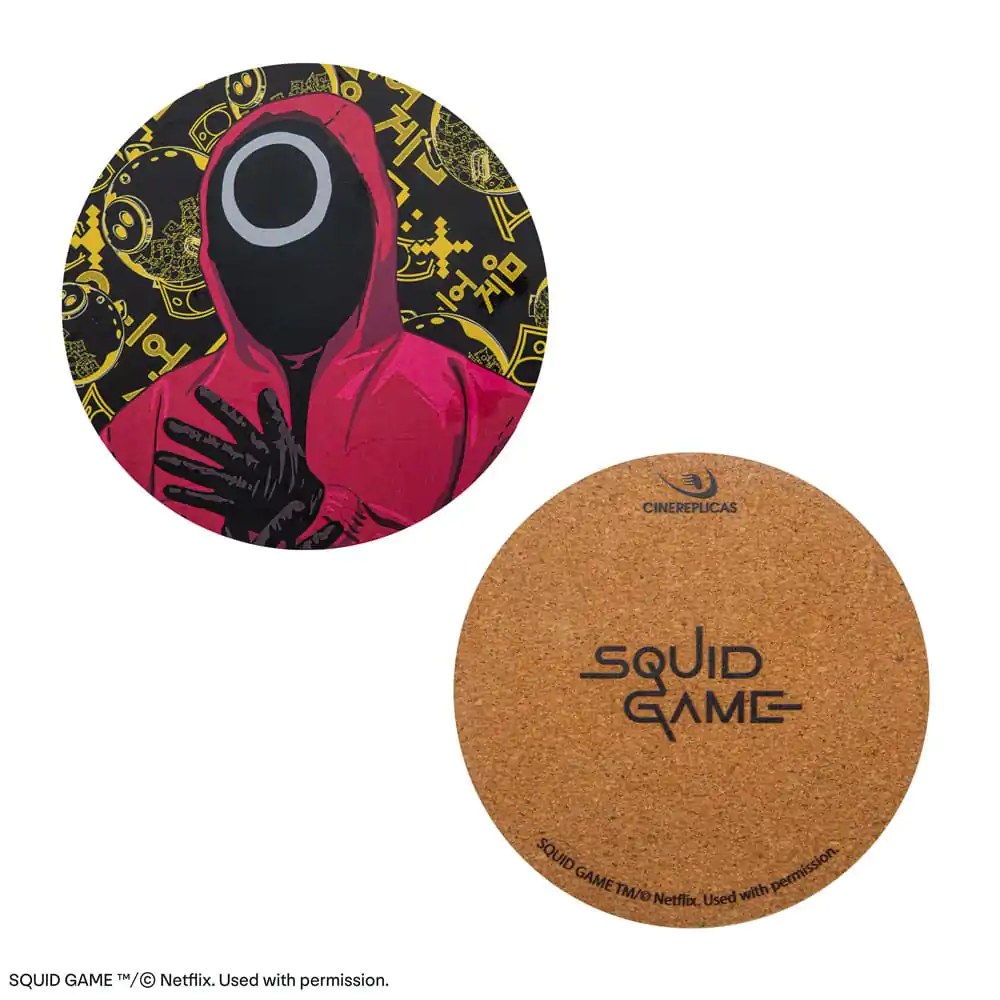 Squid Game Untersetzer 4er-Pack Produktfoto