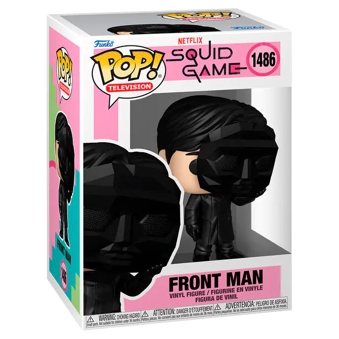 Squid Game Funko POP! Television Vinyl Figur Front Man 9 cm Produktfoto