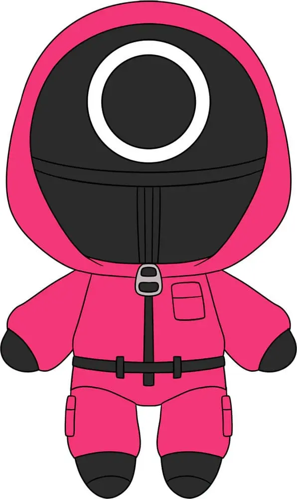 Squid Game Plüschfigur Guard 22 cm Produktfoto