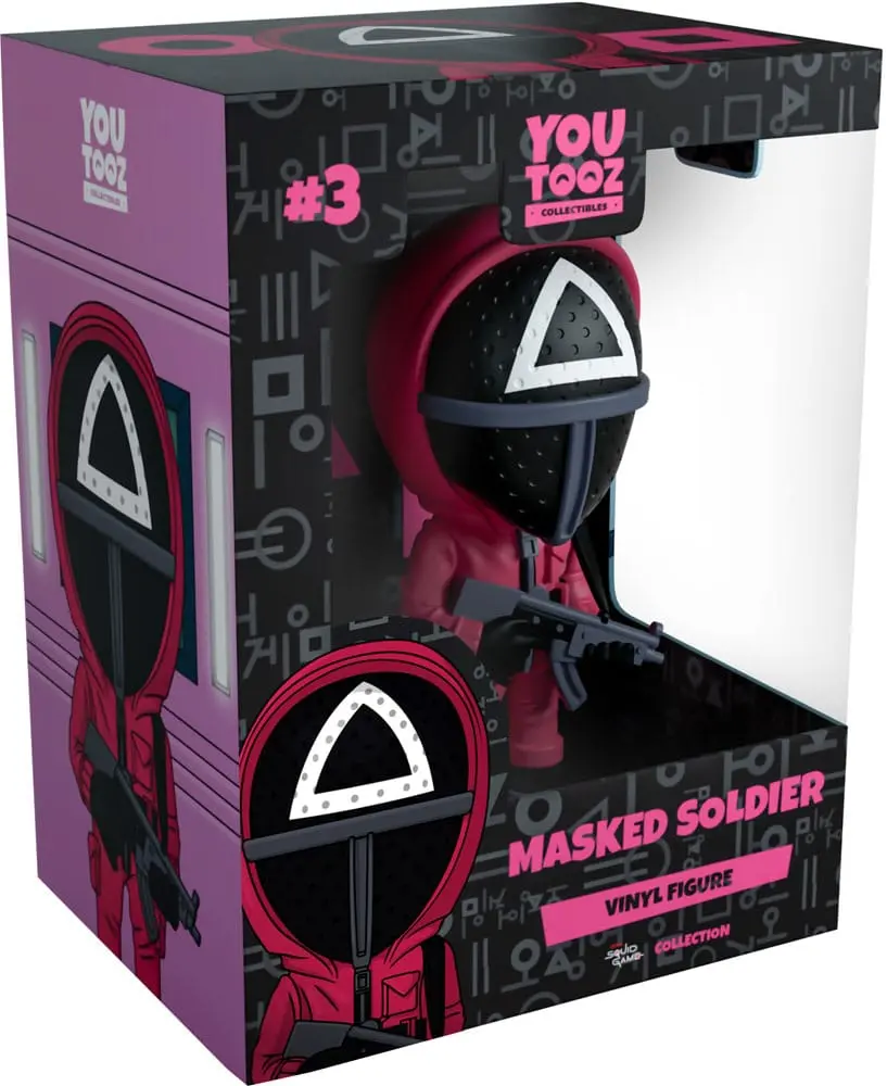 Squid Game Vinyl Figur Masked Soldier 11 cm Produktfoto
