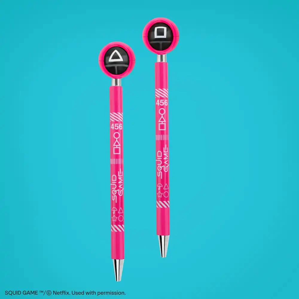 Squid Game Kugelschreiber mit Topper Guards Produktfoto