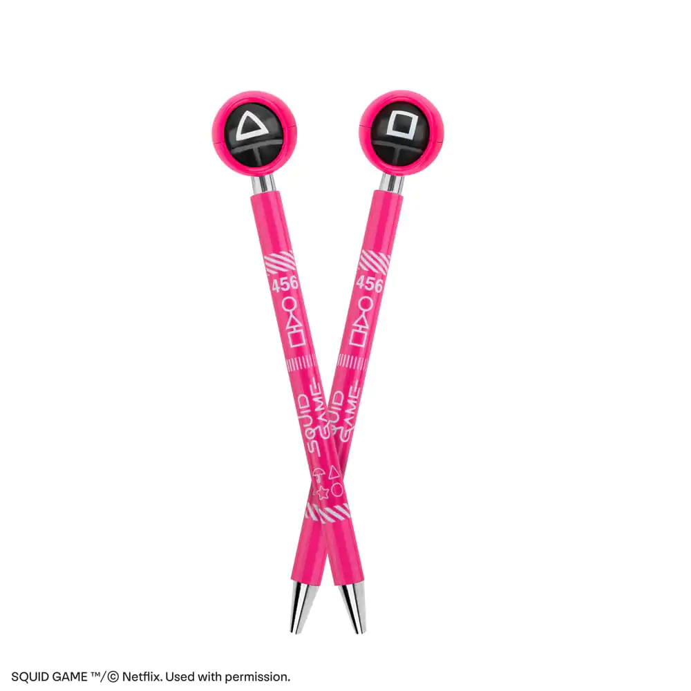 Squid Game Kugelschreiber mit Topper Guards Produktfoto