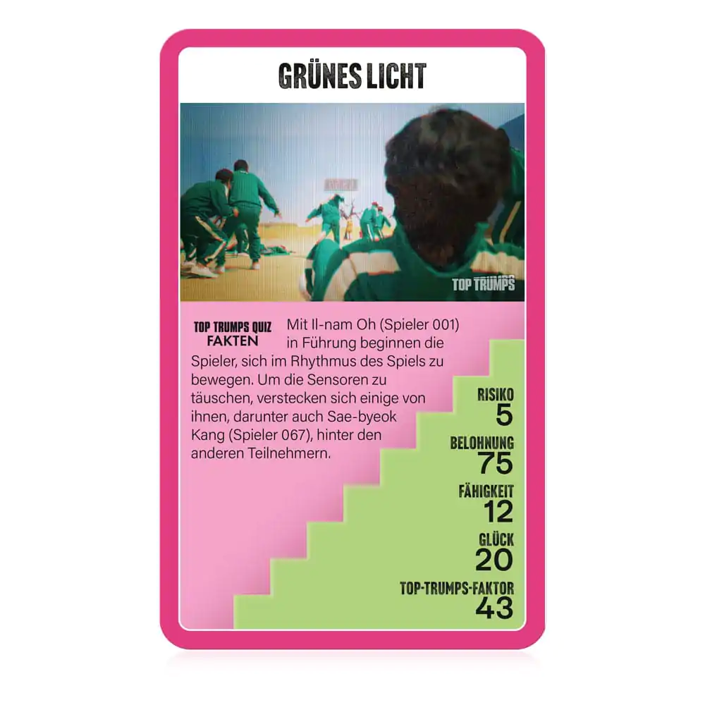 Squid Game Card Game Top Trumps Collectables Deutsche Version Produktfoto