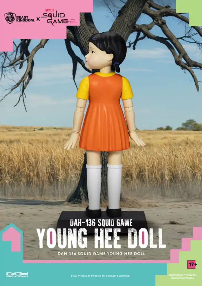 Squid Game Actionfigur mit Sound Young Hee Doll 30 cm Produktfoto