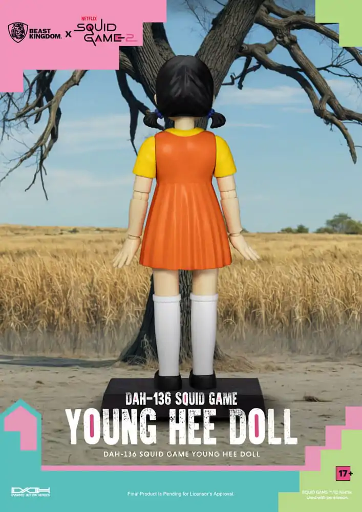 Squid Game Actionfigur mit Sound Young Hee Doll 30 cm Produktfoto