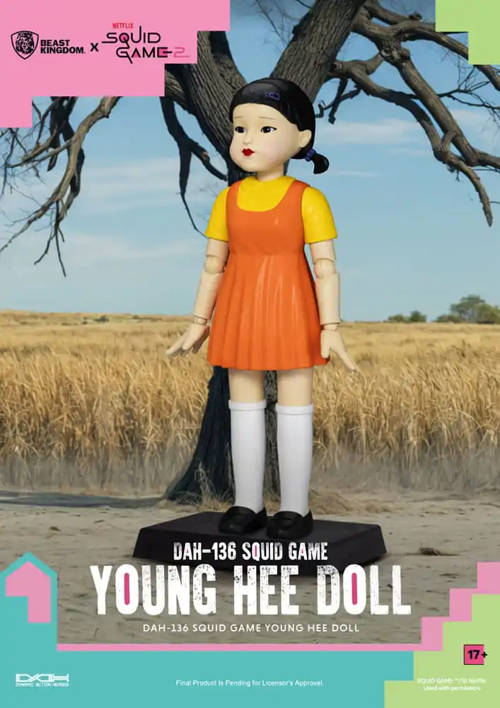 Squid Game Actionfigur mit Sound Young Hee Doll 30 cm Produktfoto