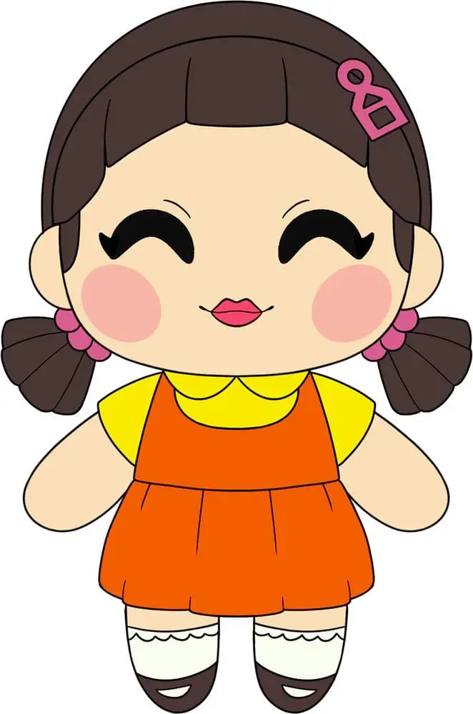 Squid Game Plüschfigur Young-Hee Doll 22 cm Produktfoto