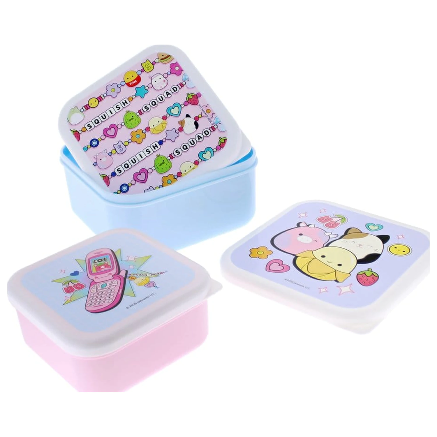 Squishmallows Snackboxen 3er-Pack Produktfoto