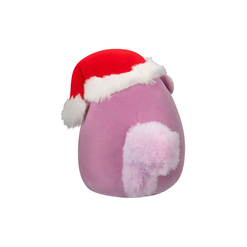 Squishmallows Plüschfigur Allina the Plum Squirrel with Santa Hat 12 cm Produktfoto