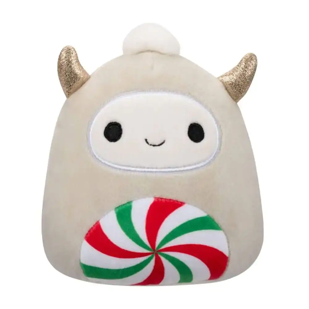 Squishmallows Plüschfigur Christmas Nissa the Yeti with Peppermint 20 cm Produktfoto