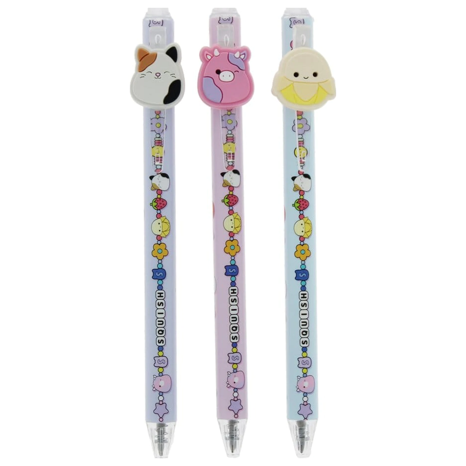 Squishmallows Erasable Gel Pen 3er-Pack Produktfoto