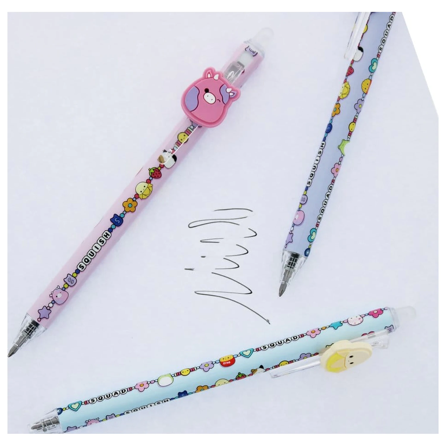 Squishmallows Erasable Gel Pen 3er-Pack Produktfoto