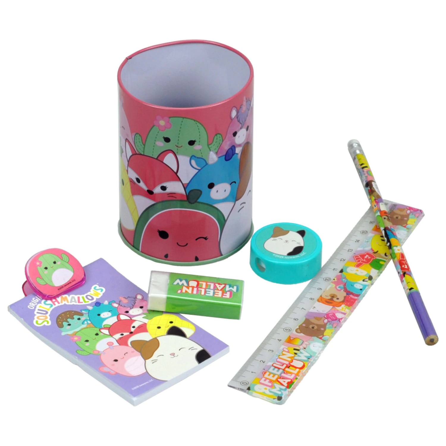 Squishmallows Feelin' Schreibwaren-Set 7-teilig Produktfoto