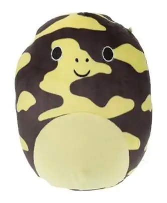 Squishmallows Plüschfigur Forest Black and Yellow Salamander 20 cm Produktfoto