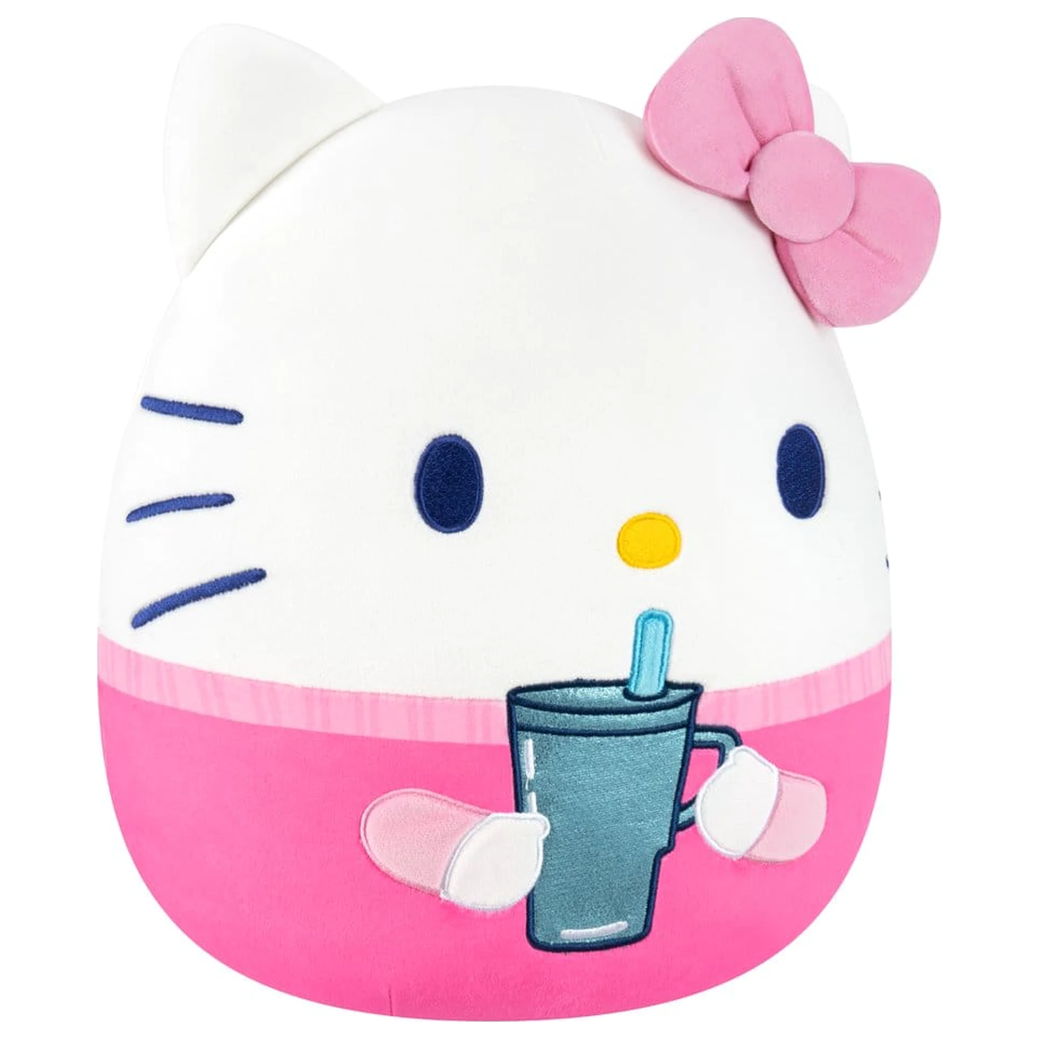 Squishmallows Hello Kitty and Friends Plüsch Hello Kitty Tasse 30 cm Produktfoto