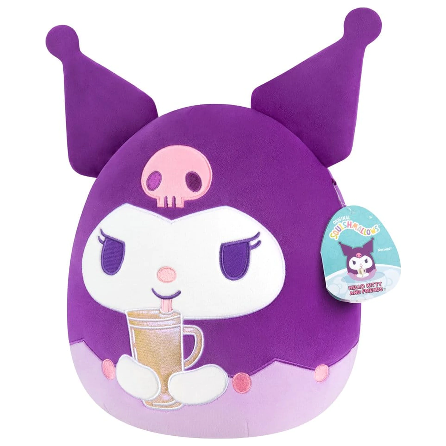 Squishmallows Hello Kitty and Friends Plüsch Kuromi Cup 30 cm Produktfoto