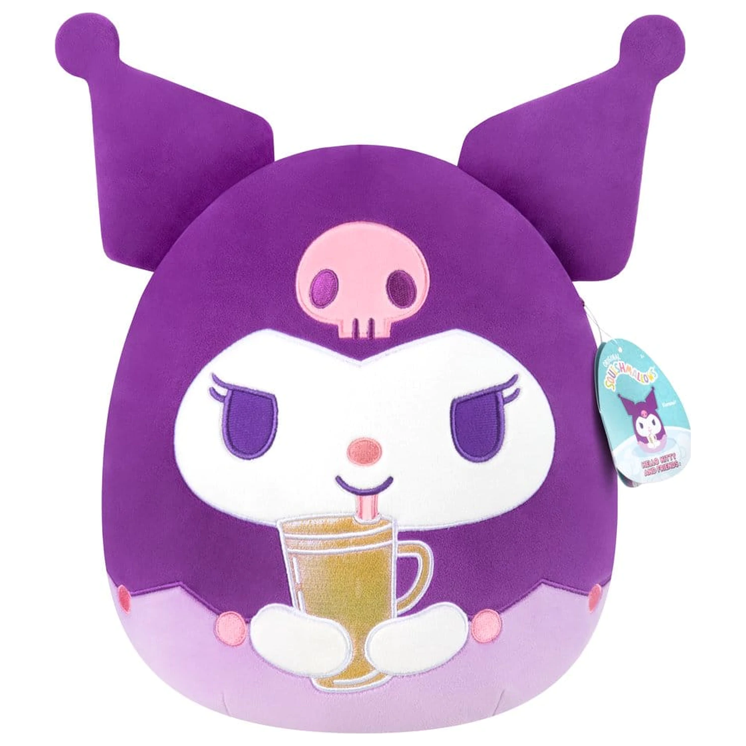 Squishmallows Hello Kitty and Friends Plüsch Kuromi Cup 30 cm Produktfoto