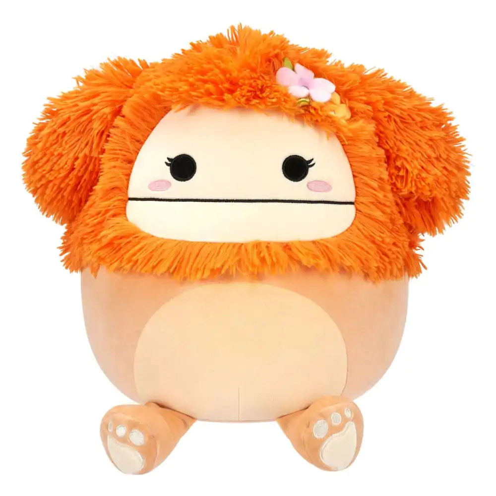 Squishmallows Plüschfigur Light Orange Bigfoot with Flower Pin Shasta 30 cm termékfotó