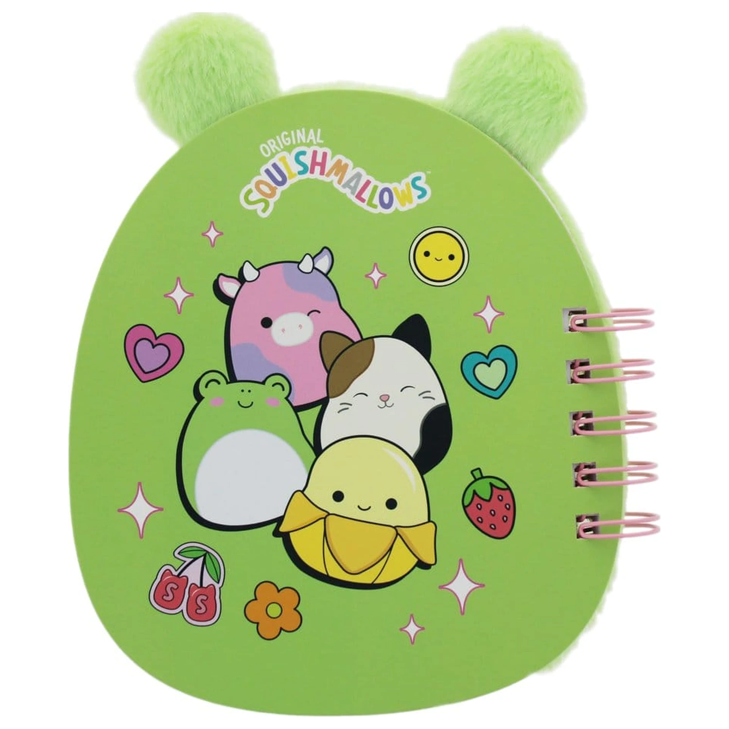 Squishmallows Plüsch Notizbuch A5 Frosch Produktfoto