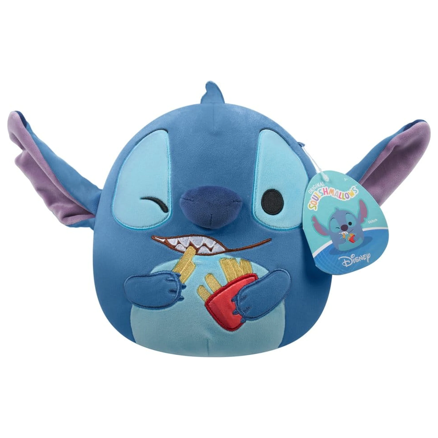 Squishmallows Plüsch Stitch (Holding French Fries) 20 cm Produktfoto