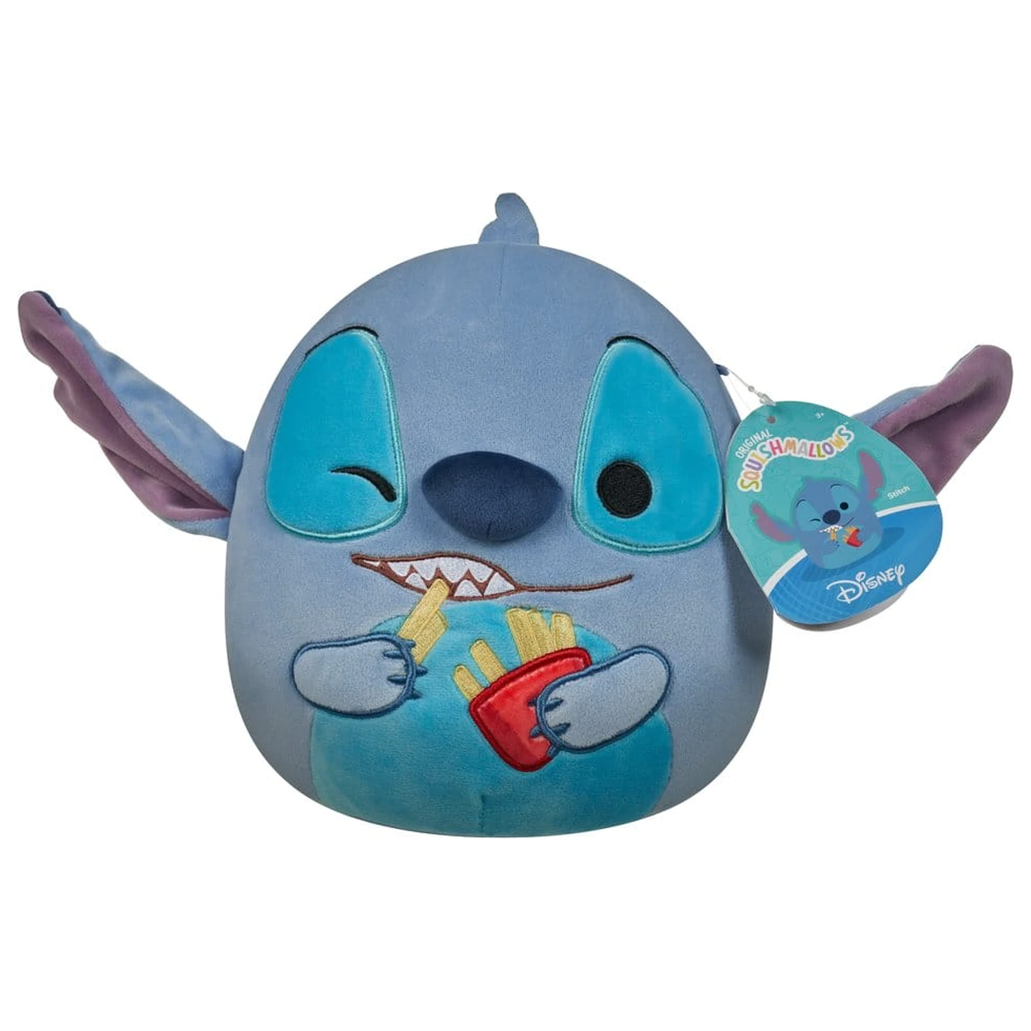 Squishmallows Plüsch Stitch (Holding French Fries) 20 cm Produktfoto