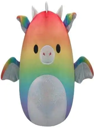 Squishmallows Plüschfigur Pride Rainbow Dragon 30 cm Produktfoto