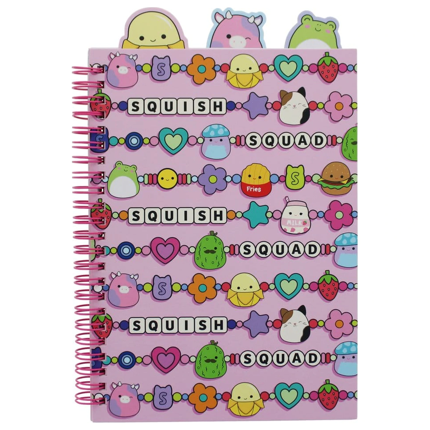 Squishmallows Project Book Notizbuch A5 Squish Squad Produktfoto