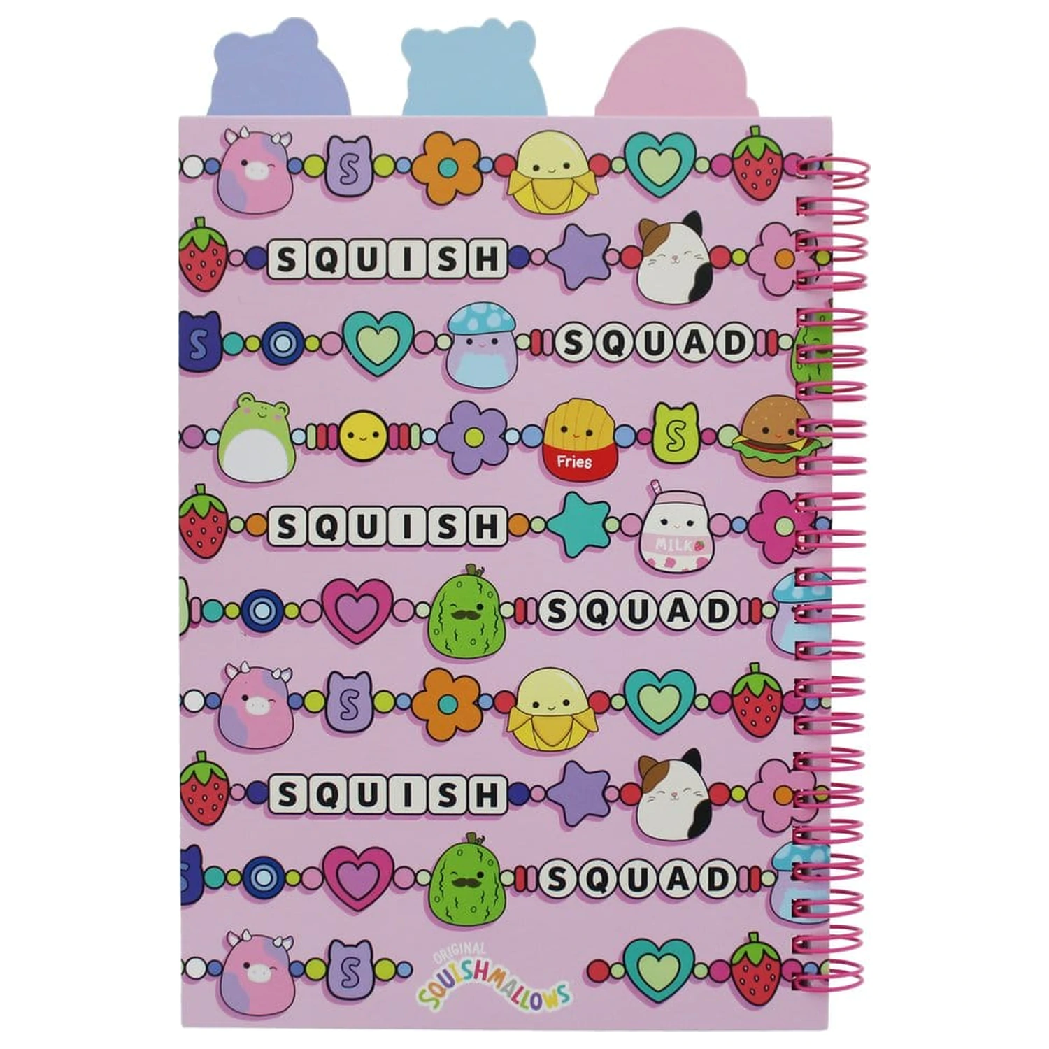 Squishmallows Project Book Notizbuch A5 Squish Squad Produktfoto