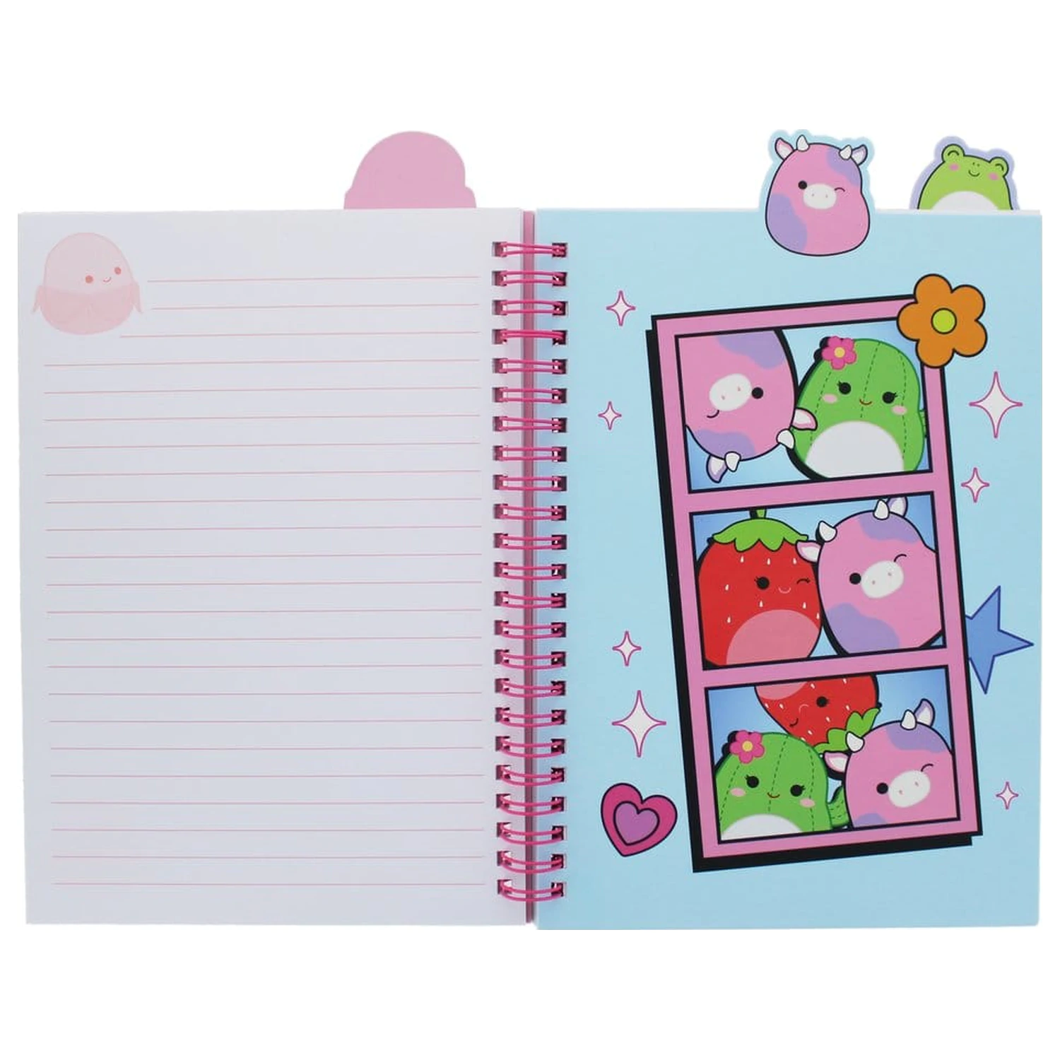 Squishmallows Project Book Notizbuch A5 Squish Squad Produktfoto