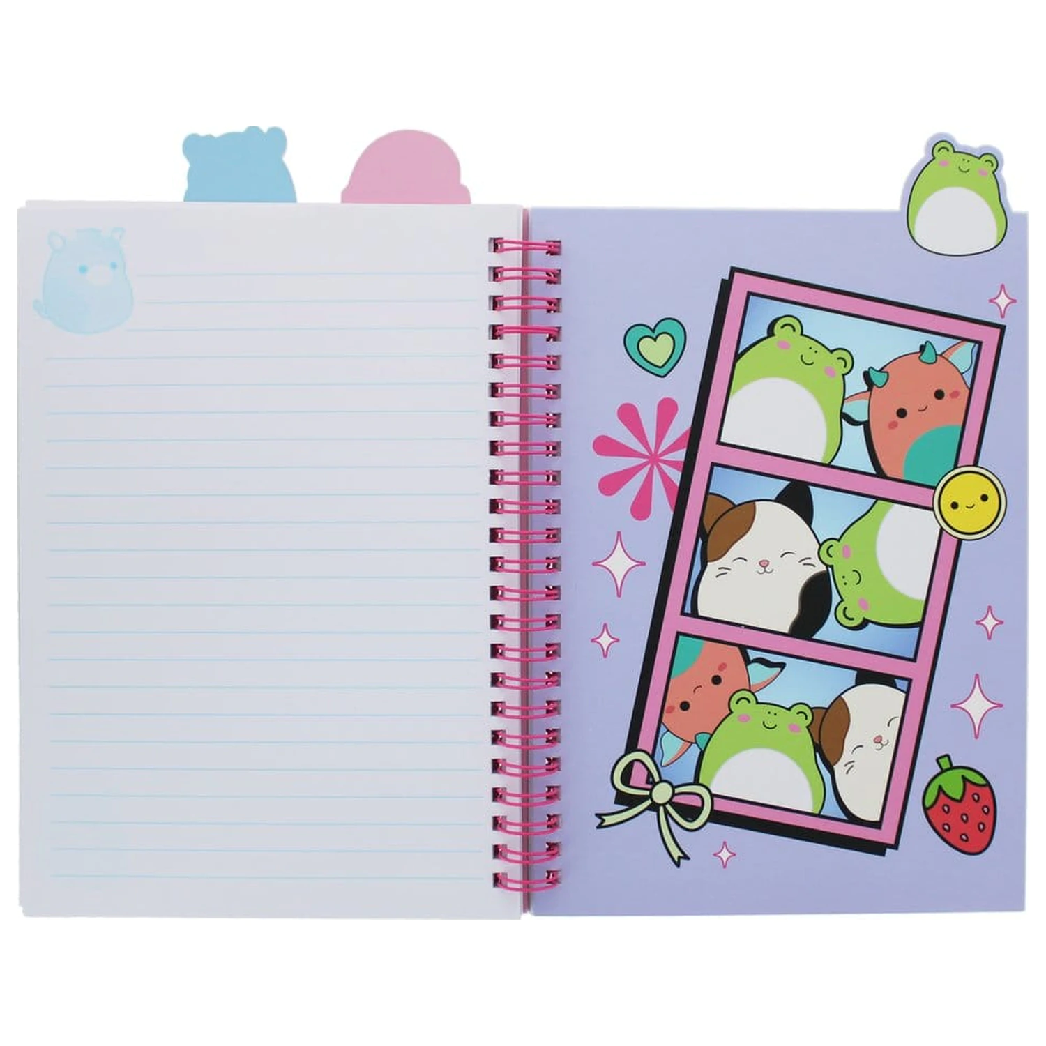Squishmallows Project Book Notizbuch A5 Squish Squad Produktfoto