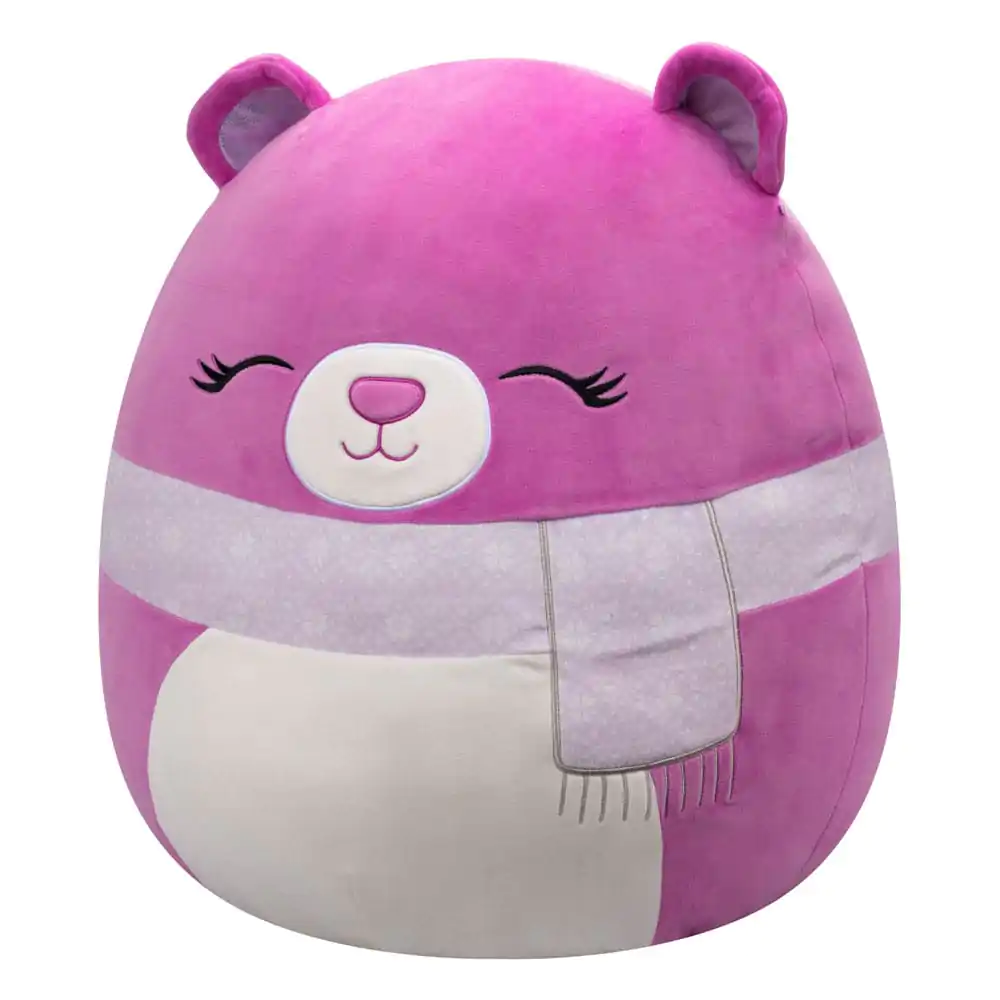 Squishmallows Plüschfigur Purple Bear with Closed Eyes and Scarf Crisanta 50 cm termékfotó