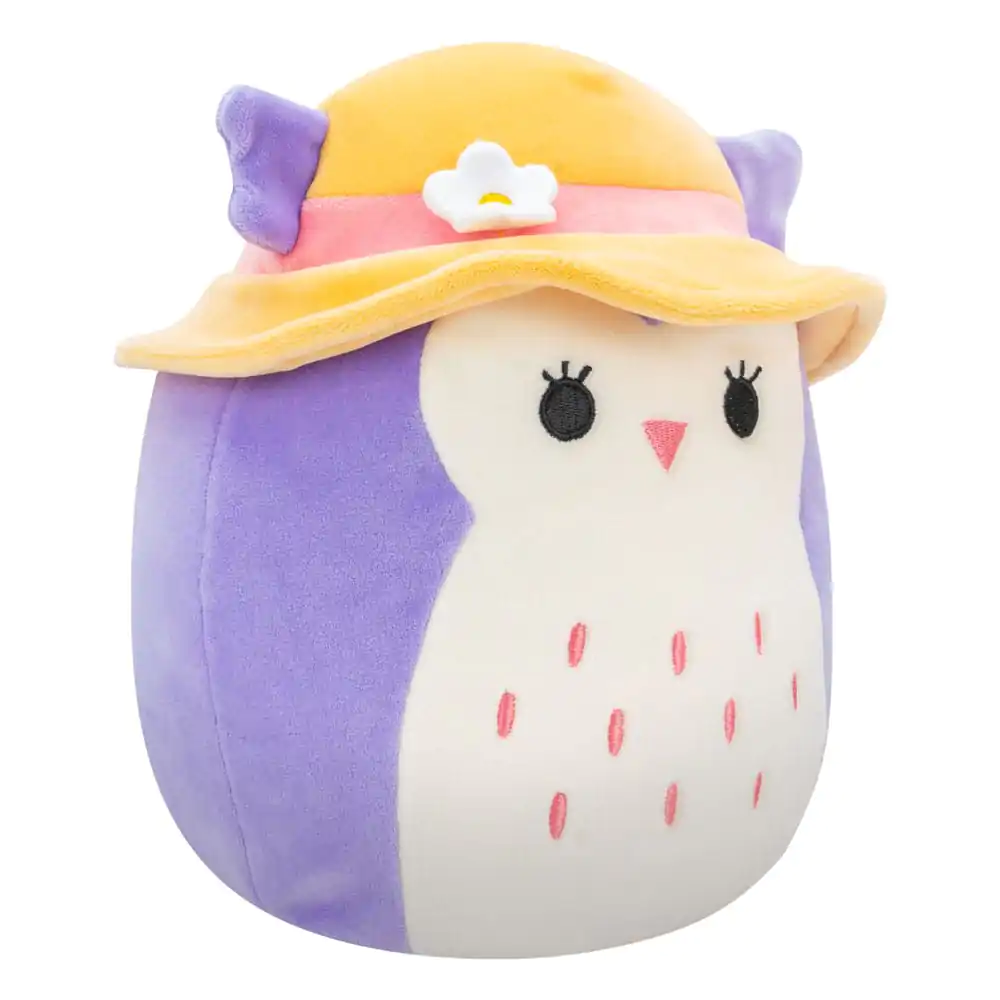 Squishmallows Plüschfigur Purple Owl with Sun Hat Holly 18 cm termékfotó