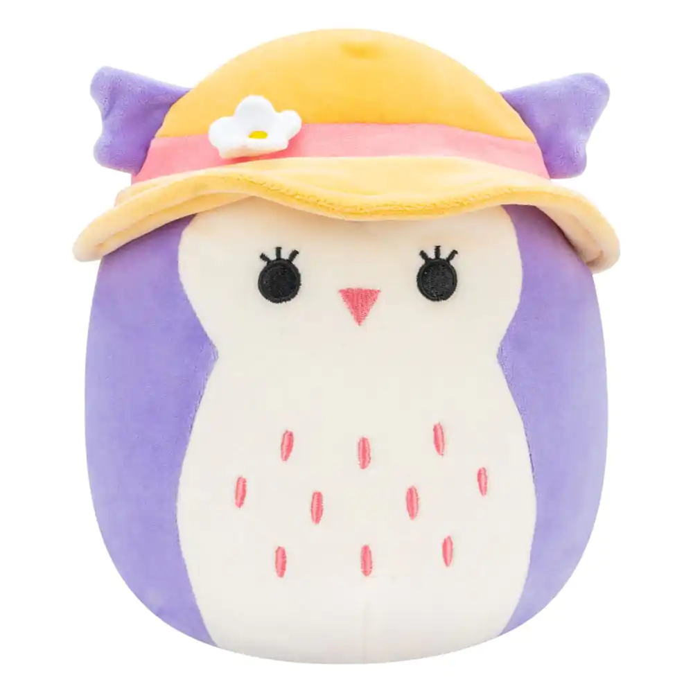 Squishmallows Plüschfigur Purple Owl with Sun Hat Holly 18 cm termékfotó