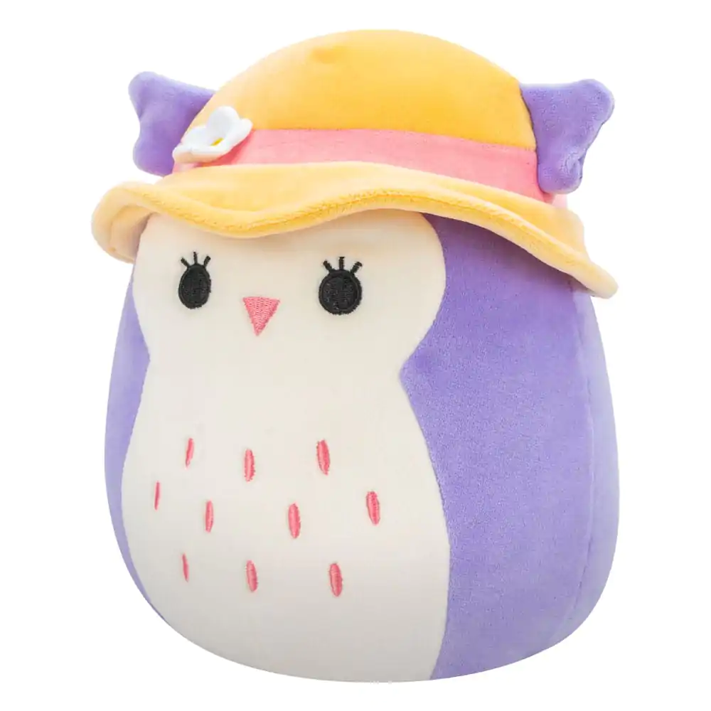 Squishmallows Plüschfigur Purple Owl with Sun Hat Holly 18 cm termékfotó