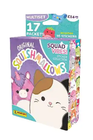 Squishmallows: Squad Vibes Sticker Collection Eco-Blister *Deutsche Version* Produktfoto