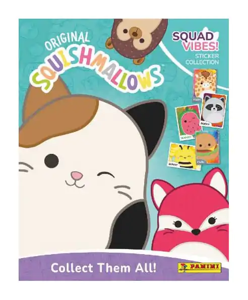 Squishmallows: Squad Vibes Sticker Collection Sticker Album *Deutsche Version* termékfotó