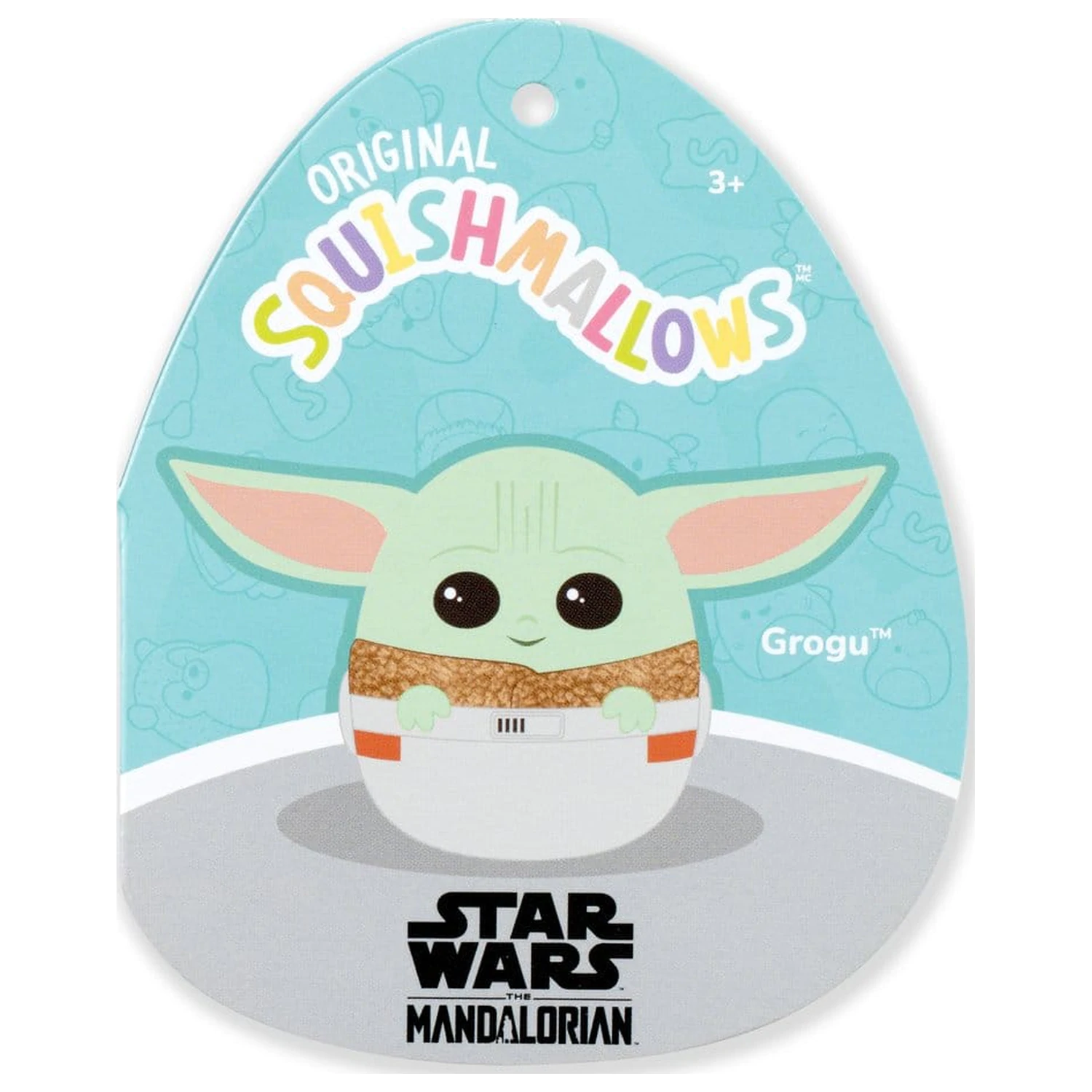 Squishmallows Star Wars Plüsch Grogu in Transportbox 20 cm Produktfoto