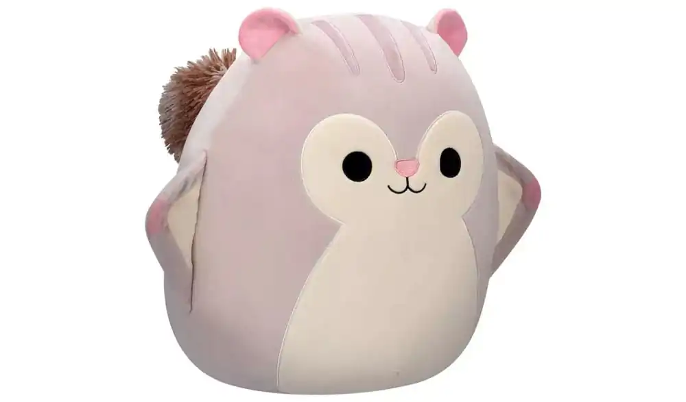 Squishmallows Plüschfigur Steph Grey Flying Squirrel 40 cm Produktfoto