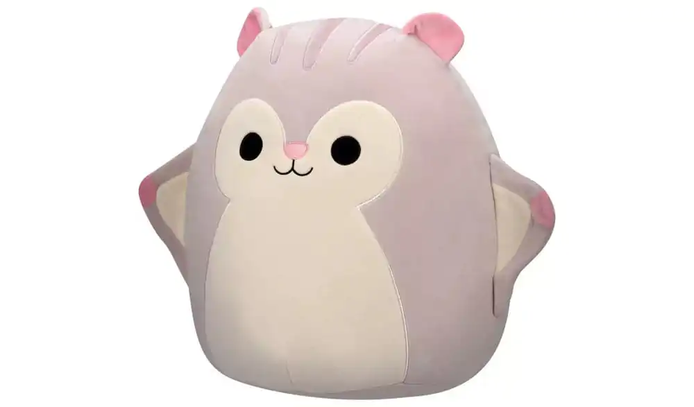 Squishmallows Plüschfigur Steph Grey Flying Squirrel 40 cm Produktfoto