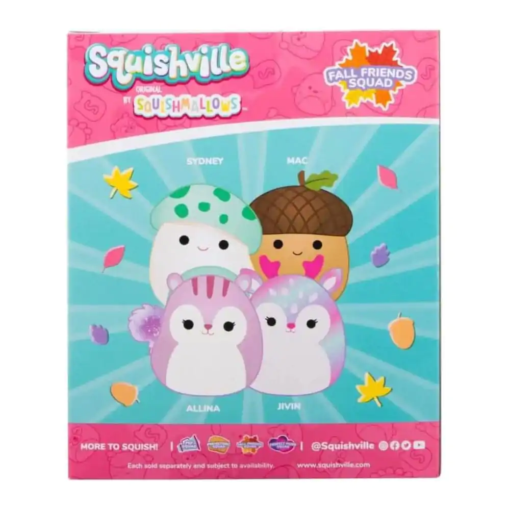 Squishville Mini Squishmallows Plüschfiguren 4er-Pack Herbstfreunde Squad 5 cm Produktfoto