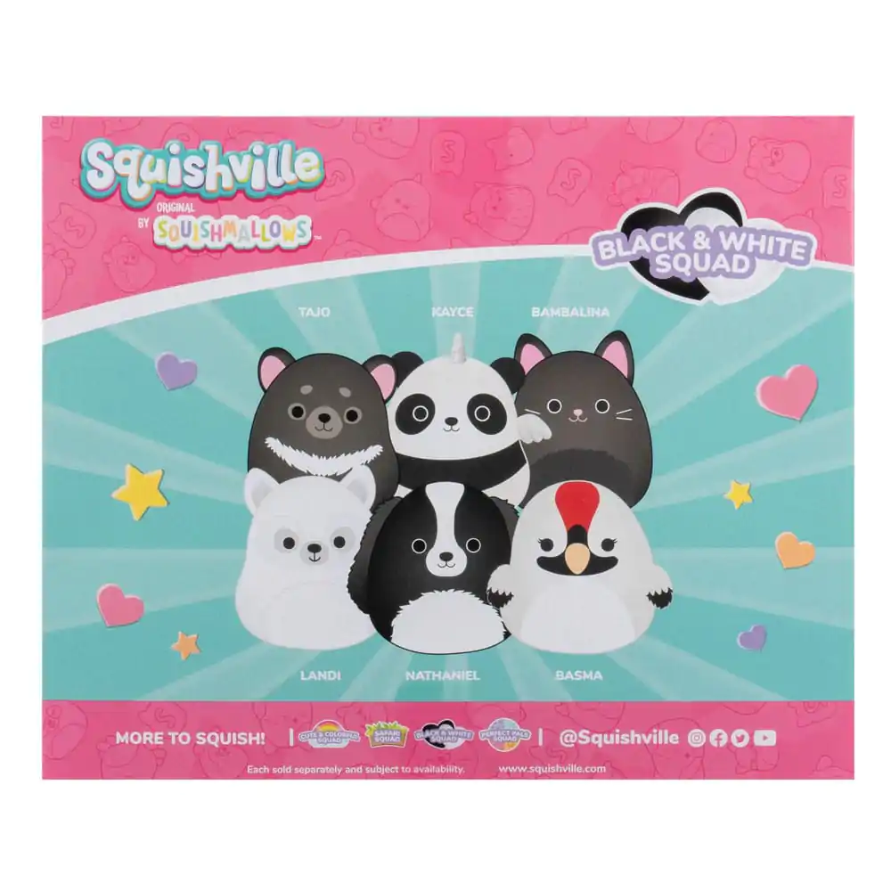 Squishville Mini Squishmallows Plüschfiguren 6er-Pack Black & White Squad 5 cm termékfotó