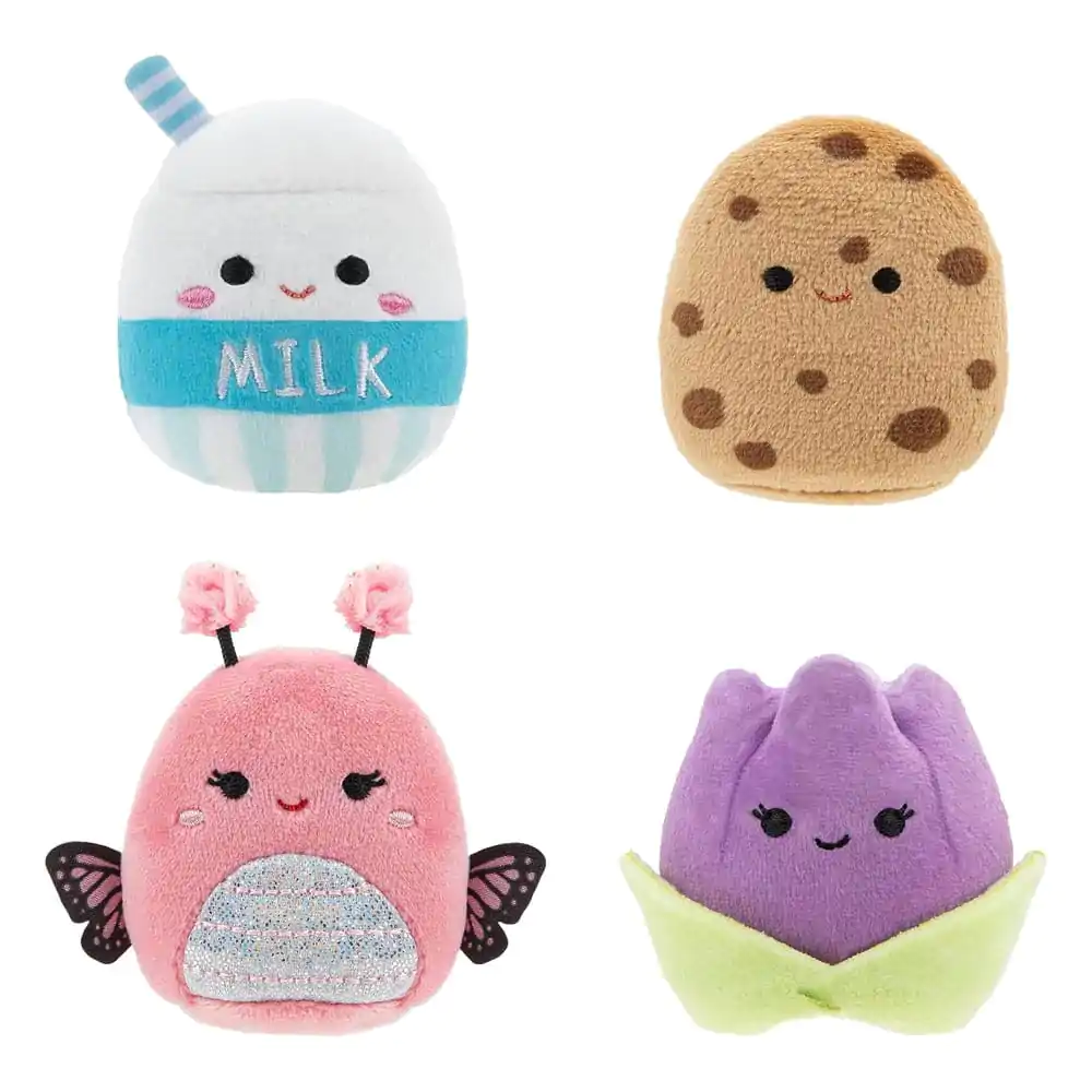Squishville Mini Squishmallows Plüschfiguren 4er-Pack Traumpaar Squad 5 cm Produktfoto