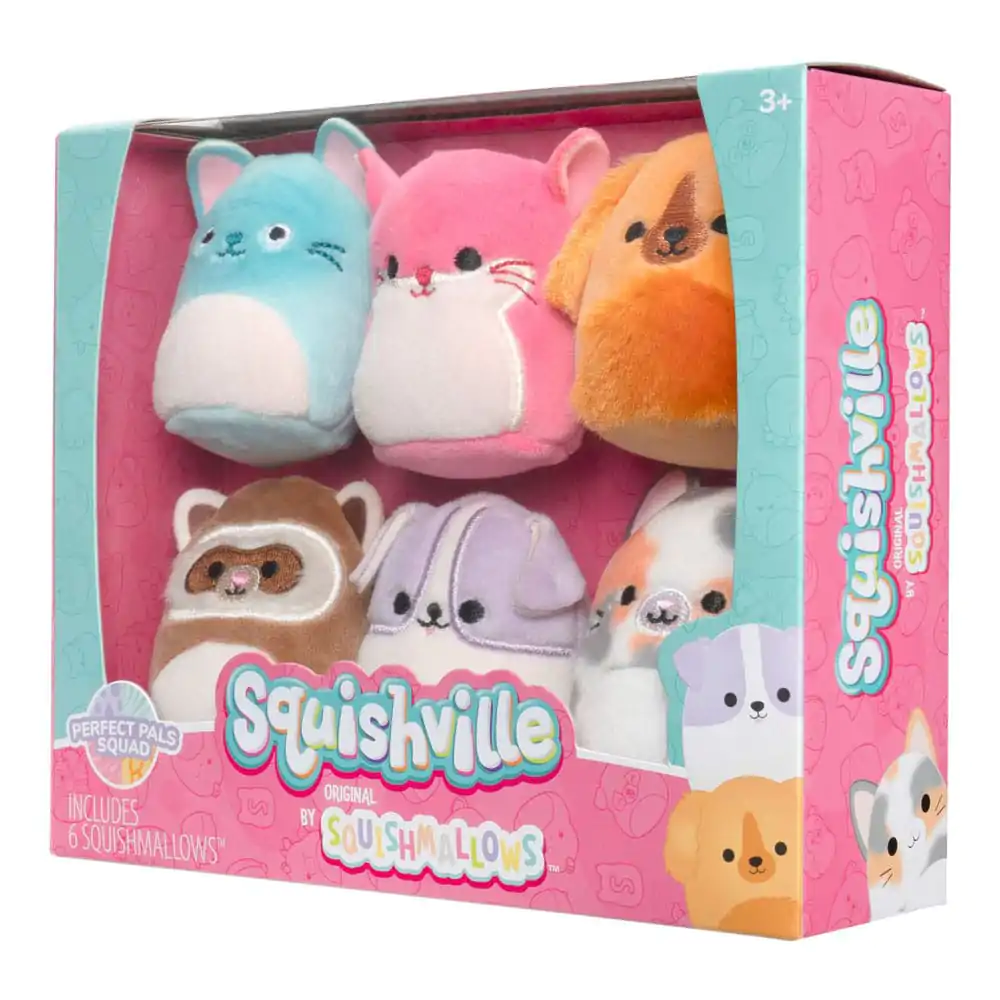 Squishville Mini Squishmallows Plüschfiguren 6er-Pack Perfect Pals Squad 5 cm termékfotó