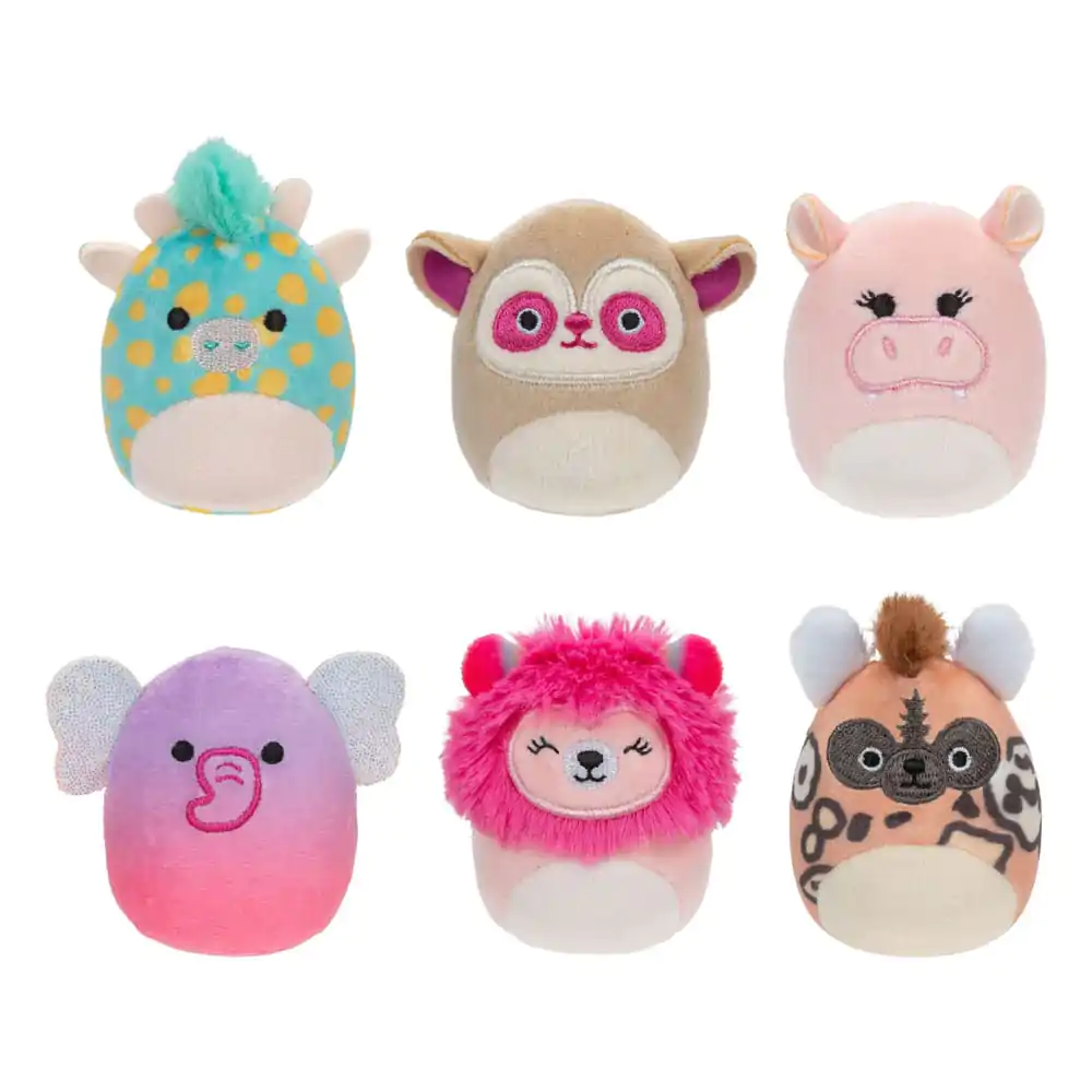 Squishville Mini Squishmallows Plüschfiguren 6er-Pack Safari Squad 5 cm termékfotó