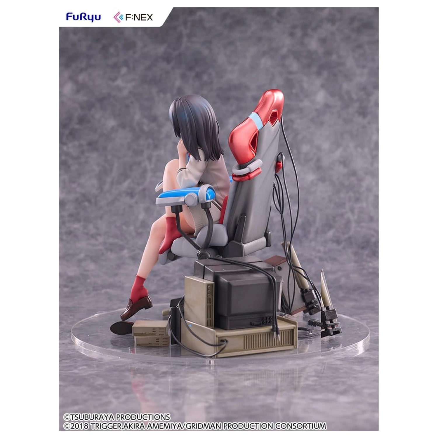 SSSS. Gridman Universe F:NEX PVC Statue Rikka Takarada Gaming Chair Ver. 19 cm Produktfoto