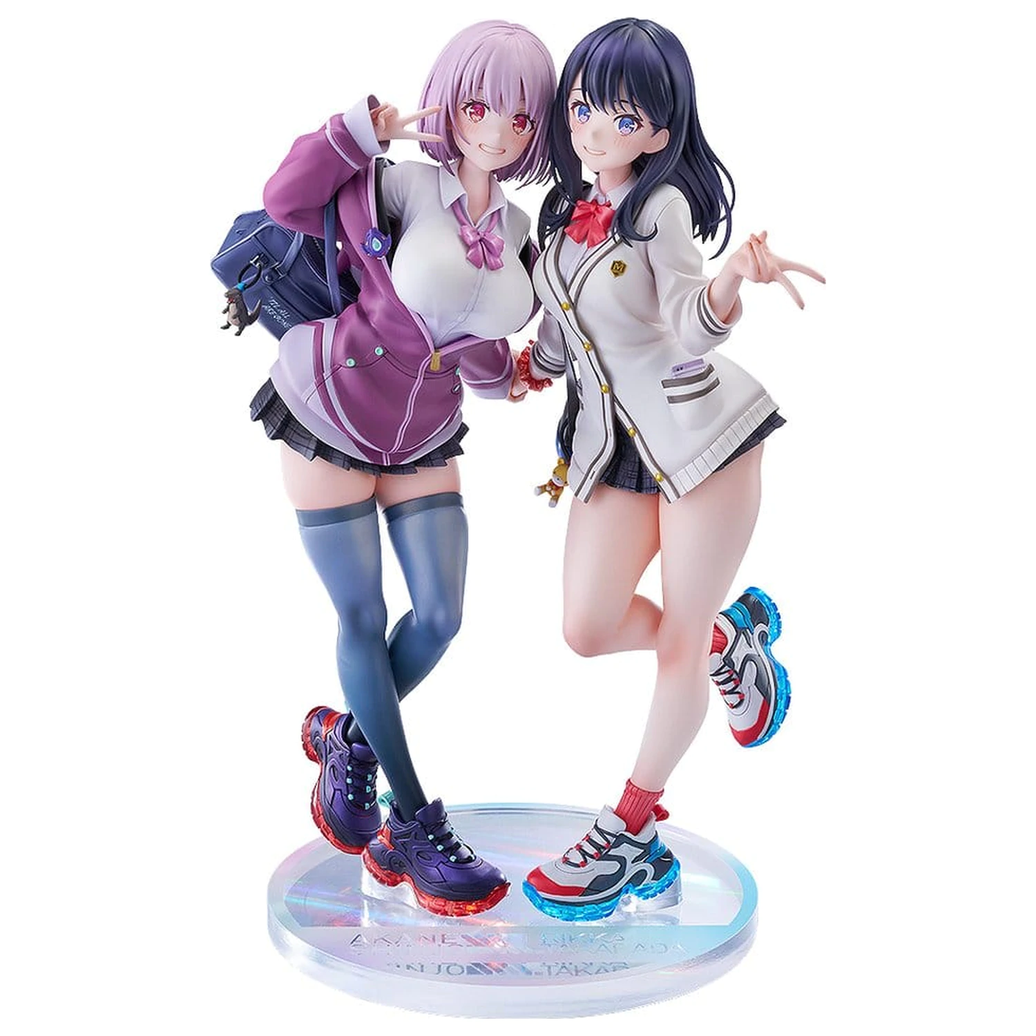 SSSS.Gridman PVC Statuen 1/7 2er-Pack Rikka Takarada & Akane Shinjo feat. toridamono 22 cm Produktfoto